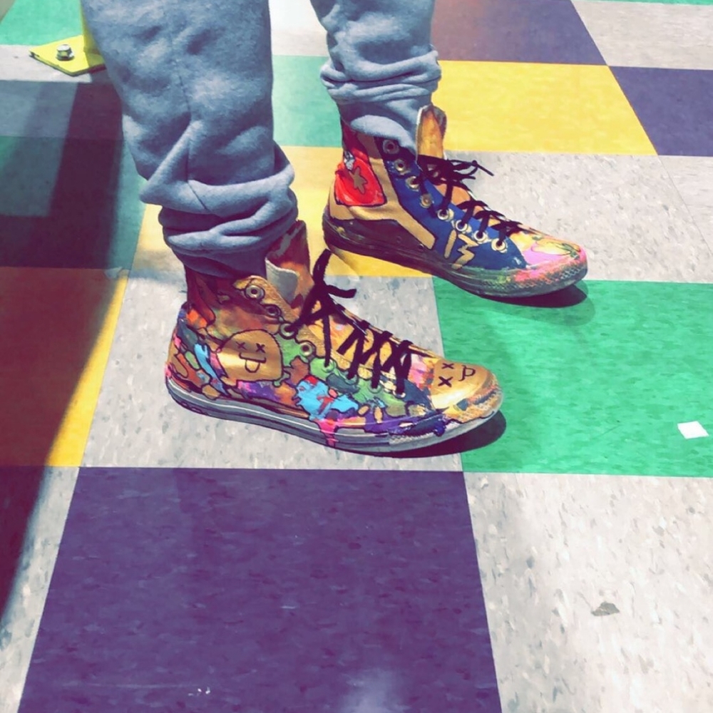 Custom converse